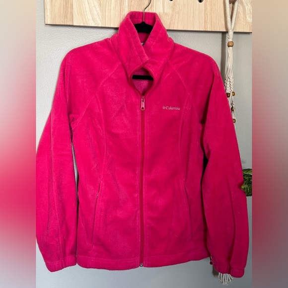 Columbia Jackets & Blazers - Columbia Pink‎ Fleece Jacket